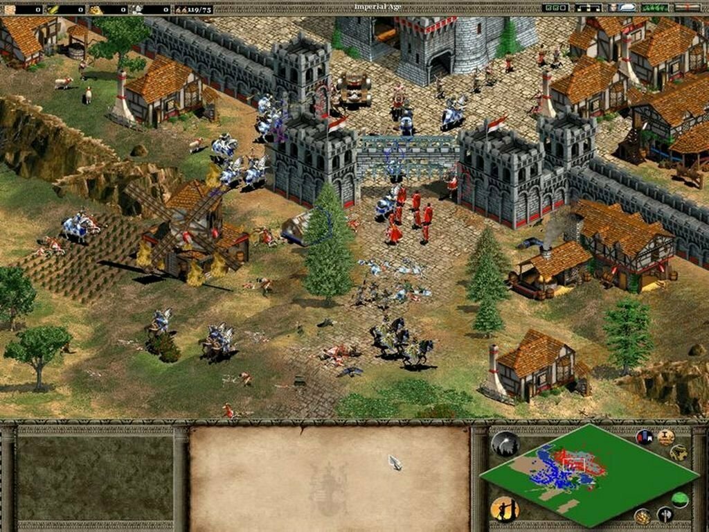 Flash games like age of empires